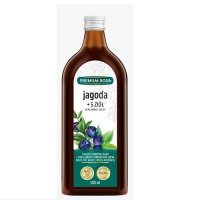 PREMIUM ROSA SOK JAGODA + 5 ZIÓŁ 500 ml