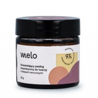 MELO peeling enzymatyczny do twarzy rozświetlający z kwasami owocowymi 20 g