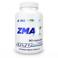 ALLNUTRITION ZMAX cytrynian magnezu, mleczan cynku + B6 - magnez, cynk 90 kapsułek