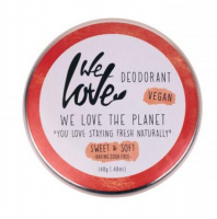 WE LOVE THE PLANET Dezodorant w kremie SWEET AND SOFT hypoalergiczny bez aluminium naturalny 48 g
