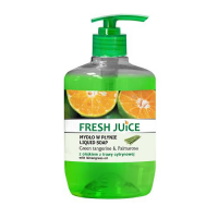 FRESH JUICE Mydło w płynie GREEN TANGERINE & PALMAROSA MANDARYNKA i OLEJEK Z TRAWY CYTRYNOWEJ 460ml