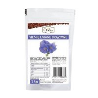 OLVITA Siemię lniane brązowe, 1kg