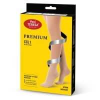 PANI TERESA Rajstopy medyczne uciskowe ciążowe PREMIUM, rozmiar IV, CCL 1 czarny