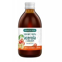 PREMIUM ROSA Sok z owoców aceroli i jabłka 250 ml