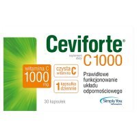 CEVIFORTE C 1000 mg 30 kapsułek