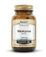 PHARMOVIT PREMIUM Biotyna 2500 mcg 60 kapsułek