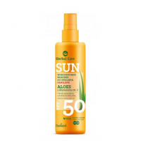 HERBAL SUN SPF 50 roślinne wodoodporne mleczko do opalania 200 ml FARMONA