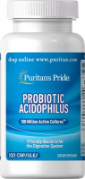 PURITAN'S PRIDE PROBIOTIC ACIDOPHILUS 100 kapsułek