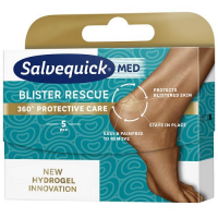 SALVEQUICK BLISTER RESCUE Plastry na pęcherze PIĘTY 5 sztuk