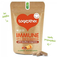 TOGETHER IMMUNE Odporność z witaminą C cynkiem i selenem 30 kapsułek
