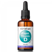 VIRIDIAN Witamina D3 2000IU (wegan) w płynie 50 ml