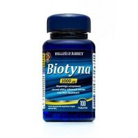 HOLLAND & BARRETT Biotyna 1000 ug 100 tabletek
