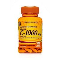 HOLLAND & BARRETT Witamina C z Bioflawonoidami i Owocem Dzikiej Róży 1000mg 120 kapletek