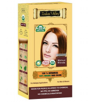INDUS VALLEY Ziołowa farba z henną ORZECHOWY BLOND 100% ekologiczna 120 g