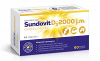 SUNDOVIT D3 2000 j.m., 60 kapsułek