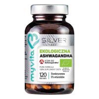 MYVITA SILVER Ashwagandha BIO 120 kapsułek