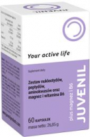 JUVENIL (IMUREGEN) Plus odporność magnez +B6 60 kapsułek