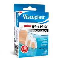 VISCOPLAST MAX HOLD Plastry wodoszczelne 12 sztuk