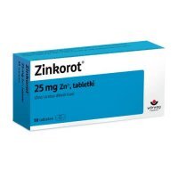 ZINKOROT 25 mg Zn2+ 50 tabletek