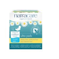 NATRACARE podpaski ekologiczne ze skrzydełkami ULTRA SUPER 12 sztuk