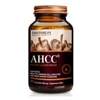 DOCTOR LIFE AHCC Ekstrakt z grzybni Shiitake 630mg 60 kapsułek