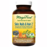 MEGA FOOD SKIN NAILS AND HAIR 2 Skóra paznokcie włosy 60 tabletek