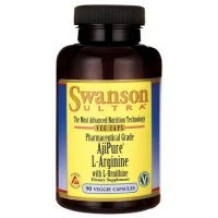 SWANSON AjiPure L-Arginina & L-Ornityna 90 kapsułek