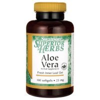 SWANSON Aloe Vera 100 kapsułek