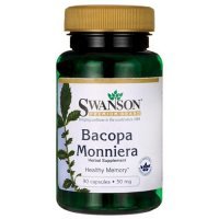 SWANSON Bacopa Monniera 10:1 extract 50 mg 90 kapsułek