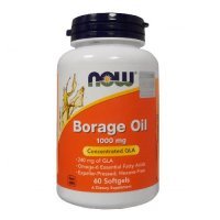 NOW FOODS Borage oil Olej z ogórecznika 60 kapsułek