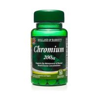HOLLAND & BARRETT Chrom 200 mcg 50 tabletek