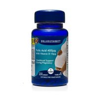 HOLLAND & BARRETT Kwas Foliowy 400 mcg z Witaminą D 90 tabletek