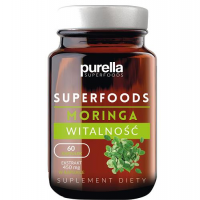 PURELLA SUPER SUPLEMENTS Moringa Witalność 60 kapsułek