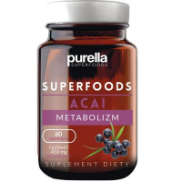 PURELLA SUPER SUPLEMENTS Acai Metabolizm 60 kapsułek + PURELLA ACAI 60 kapsułek GRATIS