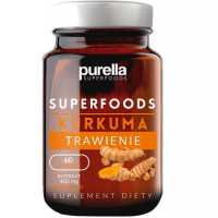 PURELLA Kurkuma Trawienie, 60 kapsułek