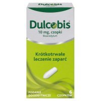 Dulcobis czopki doodbytnicze 0,01 g, 6 czopków