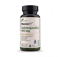 PHARMOVIT Ashwagandha 400 mg + BioPerine 60 kapsułek