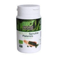 BIO ORGANIC FOODS 100% BIO Spirulina Platensis, 300 g (1200 tabletek)