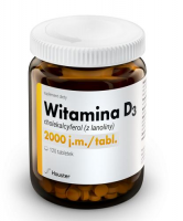 WITAMINA D3 2000 j.m. 120 tabletek HAUSTER