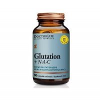 DOCTOR LIFE L-Glutation + NAC 60 kapsułek
