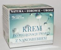 KREM DO PIELĘGNACJI TWARZY Z NANOSREBREM 50ml PRO AKTIV