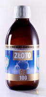 NANO-ZŁOTO KOLOIDALNE niejonowe AU 10ppm 300 ml PRO AKTIV