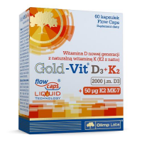 OLIMP GOLD-VIT D3 2000 j.m. + K2 60 kapsułek odporność