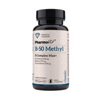 PHARMOVIT B-50 Methyl B-Complex Max+, 60 kapsułek