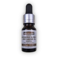 SINGULARIS SUPERIOR WITAMINA K2 MK-7 + WITAMINA D3 400IU Krople 10 ml