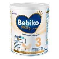 Bebiko Pro+ 3 Odżywcza formuła na bazie mleka dla dzieci powyżej 1. roku życia, 700 g