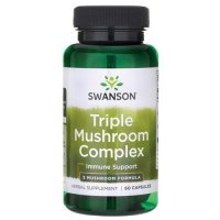 SWANSON Triple Mushroom complex 60 kapsułek