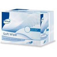 TENA SOFT WIPE Chusteczki oczyszczające suche 135 sztuk