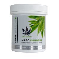 MAŚĆ KONOPNA relaksująca 10% na skórę (zielona) 250 ml  ESPEFA