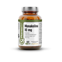 PHARMOVIT MONAKOLINA 10mg Ekstrakt z fermentowanego czerwonego ryżu 250 mg 60 kapsułek